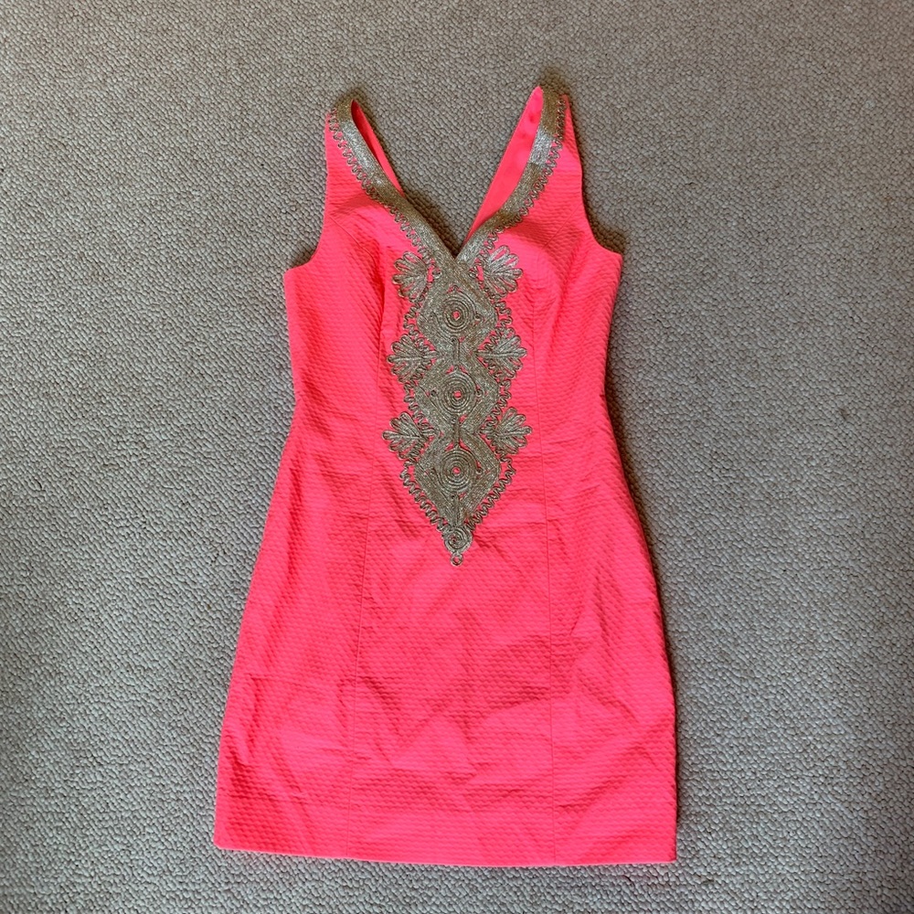 Lilly Pulitzer NWOT Pink Shift Dress